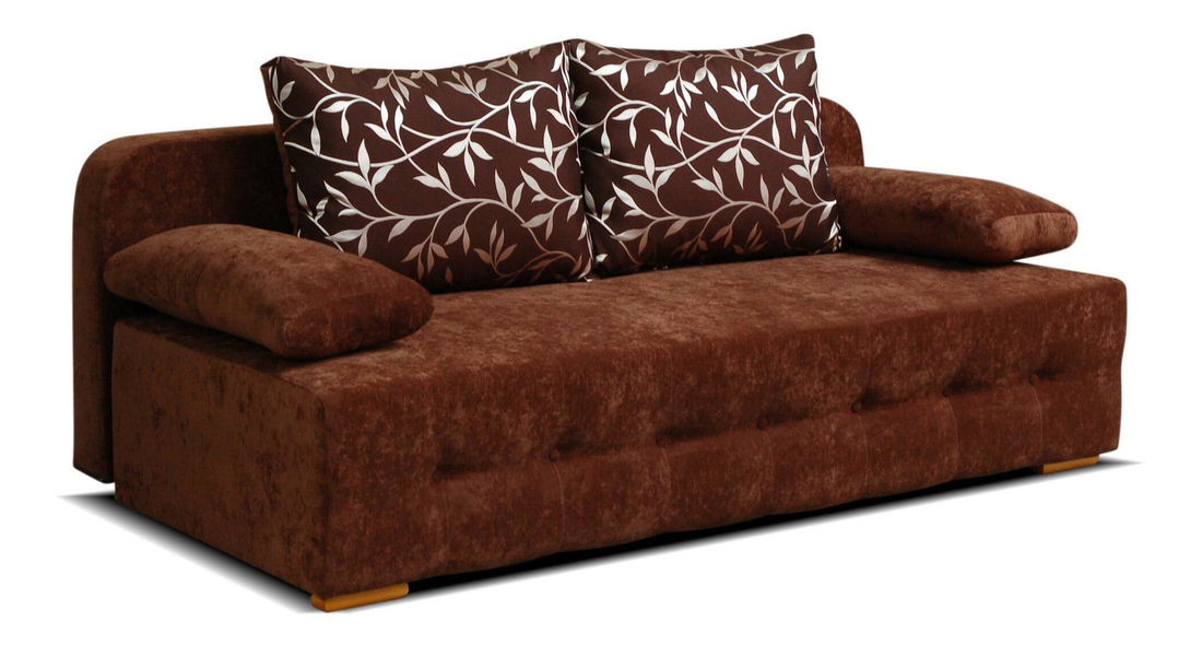 Háromszemélyes kanapé Komber (sötétbarna)