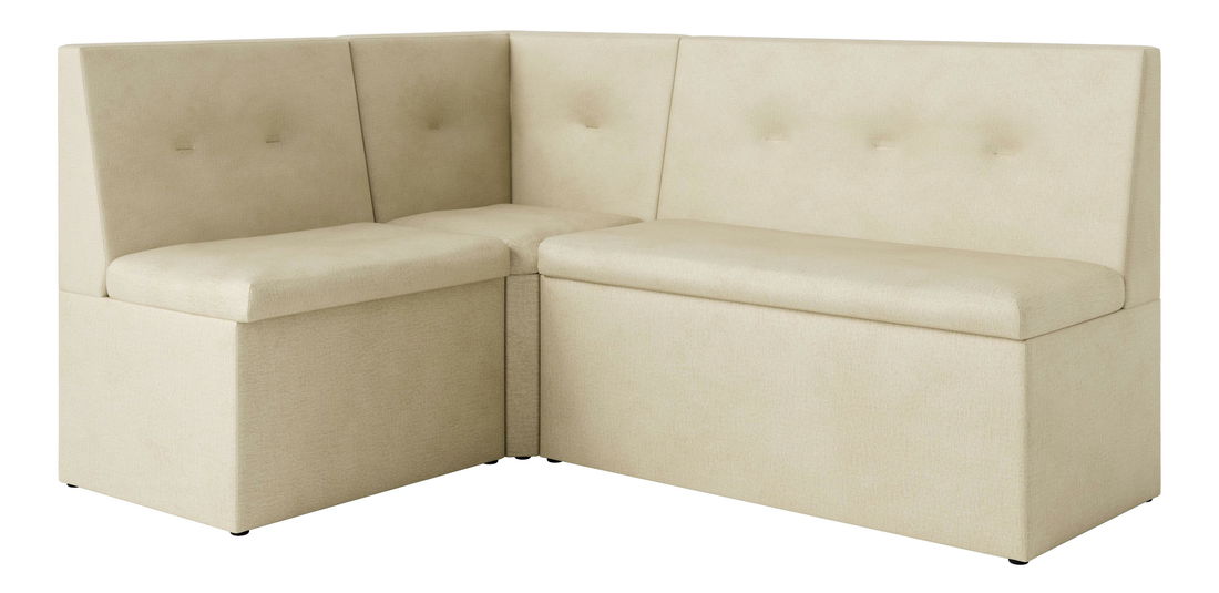 Kuhinjska kutna klupa Layla 130x170 (krem)
