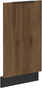 Ușă pentru mașina de spălat Manana ZM 713x446 (Cadru: negru mat + front: nuc okapi)