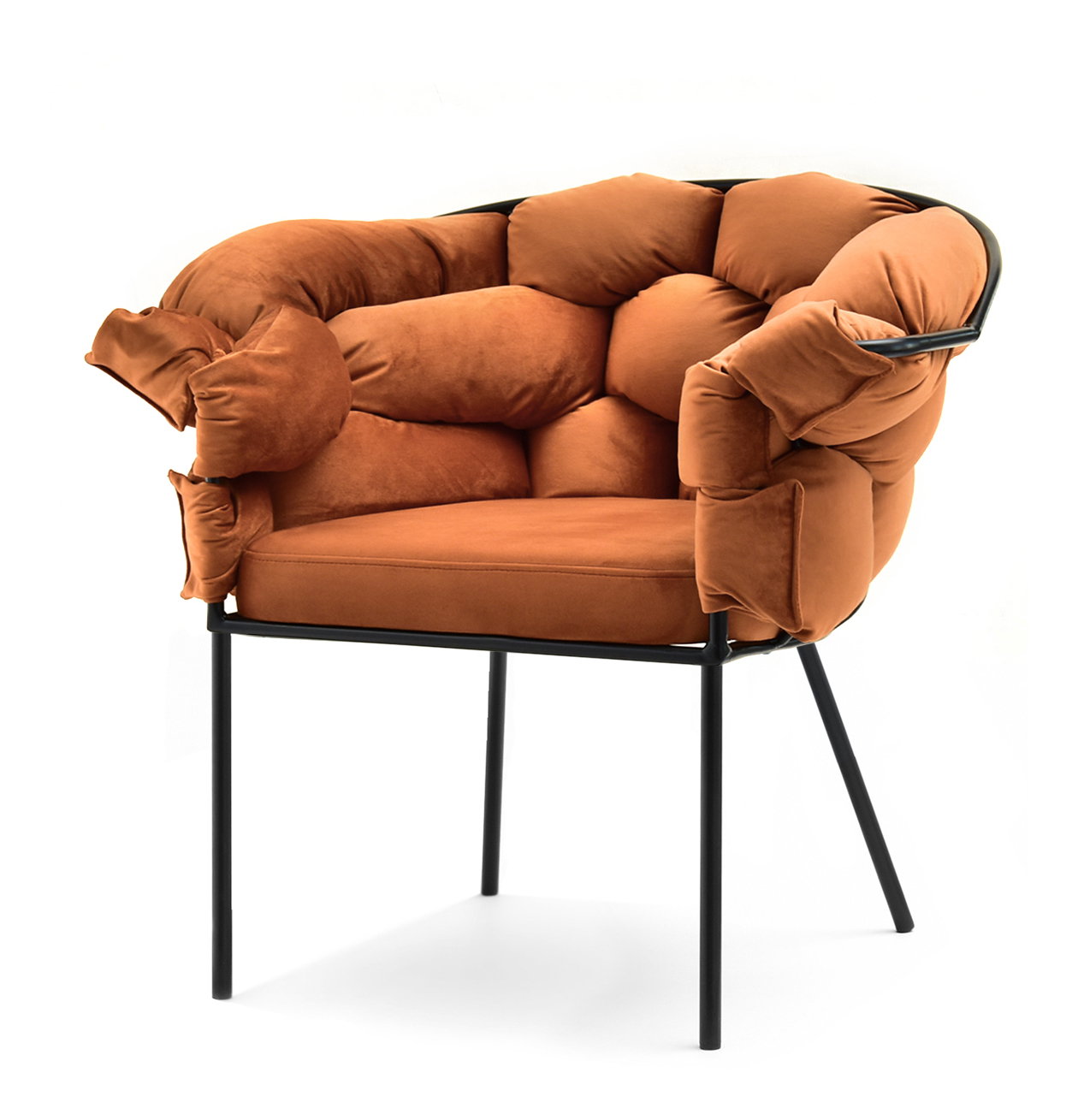 Relaxačné kreslo Piplio (čierna)