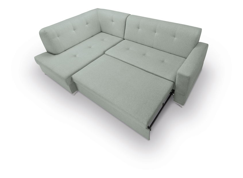 Rohová sedačka BRW Savino 2F.RECBK (sivá) (L)