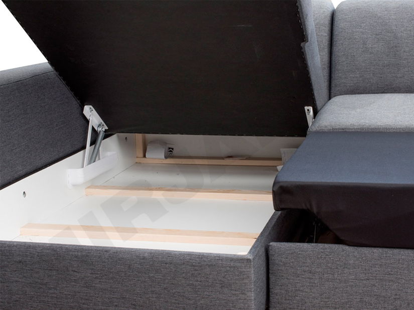 Kutna garnitura Hold (siva)