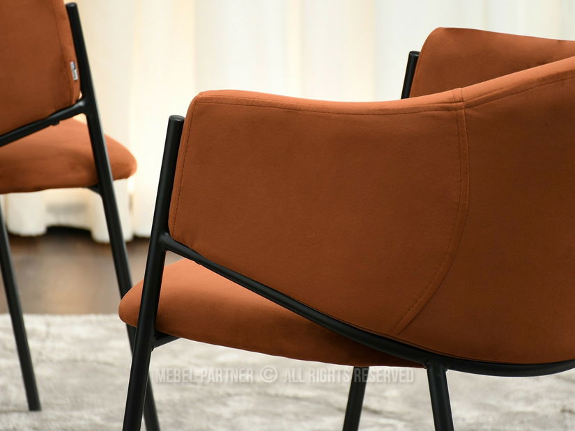 Étkezőszék Conquisto (fekete)