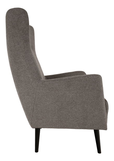 Relaxačné kreslo Saif (sivá + čierna)