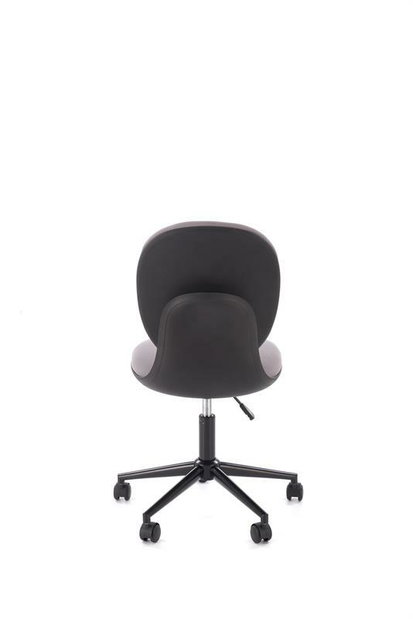 Scaun de birou Ornamentioso (negru + gri)