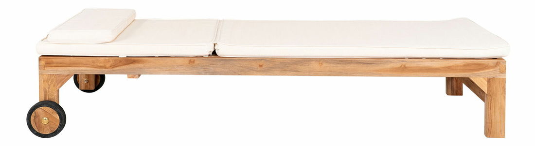 Lehátko Adolina 2 (prírodná + biela)