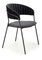 Jedálenská stolička Kepi (čierna)
