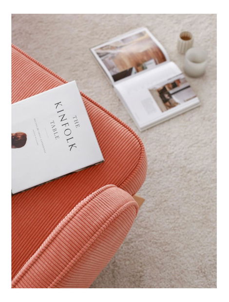 Hojdacie kreslo Yorgen (koralová)