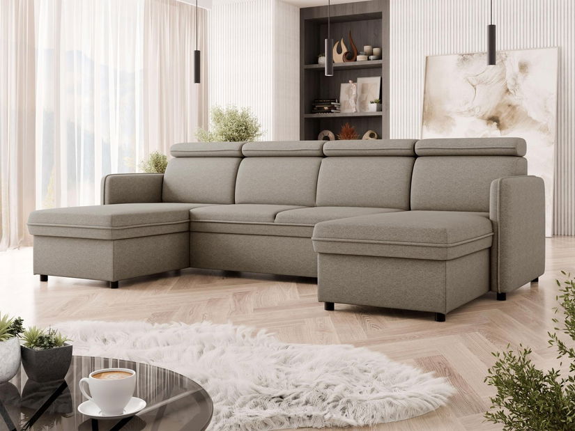 Colțar în formă de U Nevoros U (maro) (cu sp. depozitare)