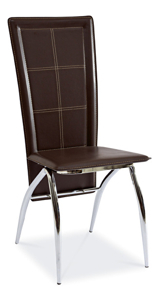 Jedálenská stolička H-140 hnedá