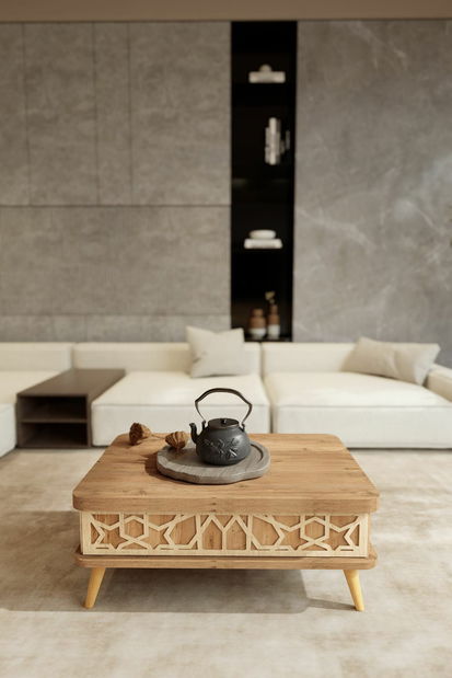 Konferenčný stolík Otta (borovica)