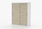 Šatníková skriňa Viola 06 (biela + dub sonoma)