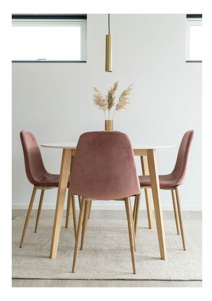 Jedálenský stôl Virelia 2 (biela)