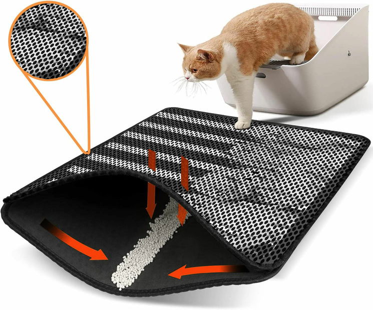 Podložka pod mačací záchod Narasa 4 (viacfarebné)