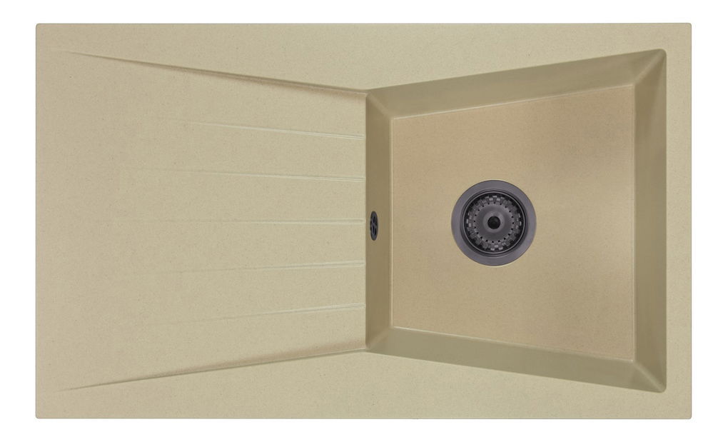 Kuhinjski sudoper Ragod (bež) (s 1 otvorom za bateriju) (L)