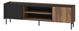 Masă TV Phelan P17 (Nuc warmia + Negru)