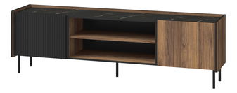 TV asztal Phelan P17 (warmia dió + fekete)