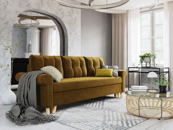 Pohovka trojsedačka Ostrol 2 (horčicová)