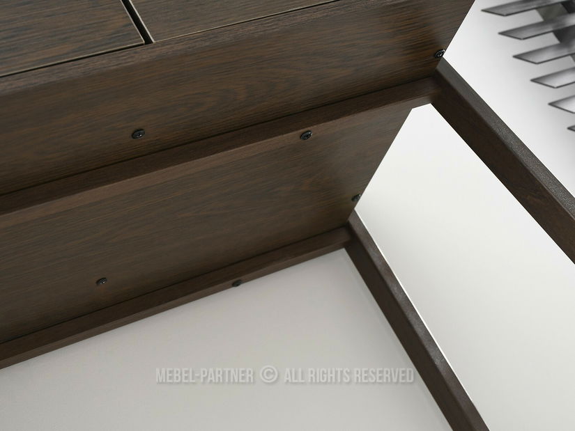 Masă PC Ludra (nuc)