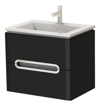 Fali fürdőszoba szekrény mosdóval Costa Pr-65 B