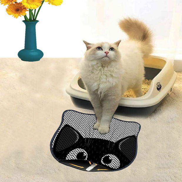 Podložka pod mačací záchod Kadal 9 (viacfarebné)