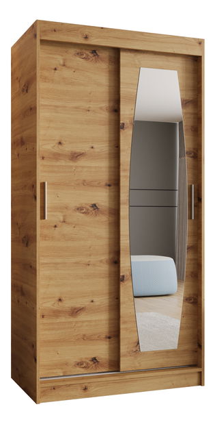 Ruhásszekrény 100 cm Rosaria (artisan tölgy)