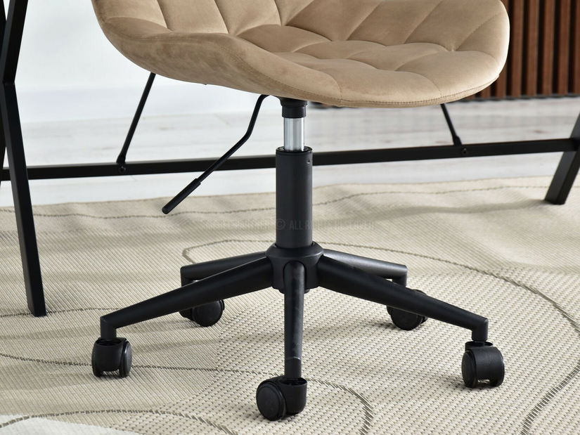 Stolička Eleanor (béžová + čierna)