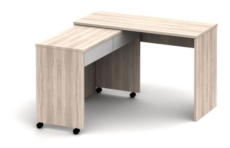 PC stolić Perto New Hrast sonoma+Bijela 