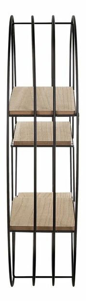 Regál Santhia (svetlé drevo)