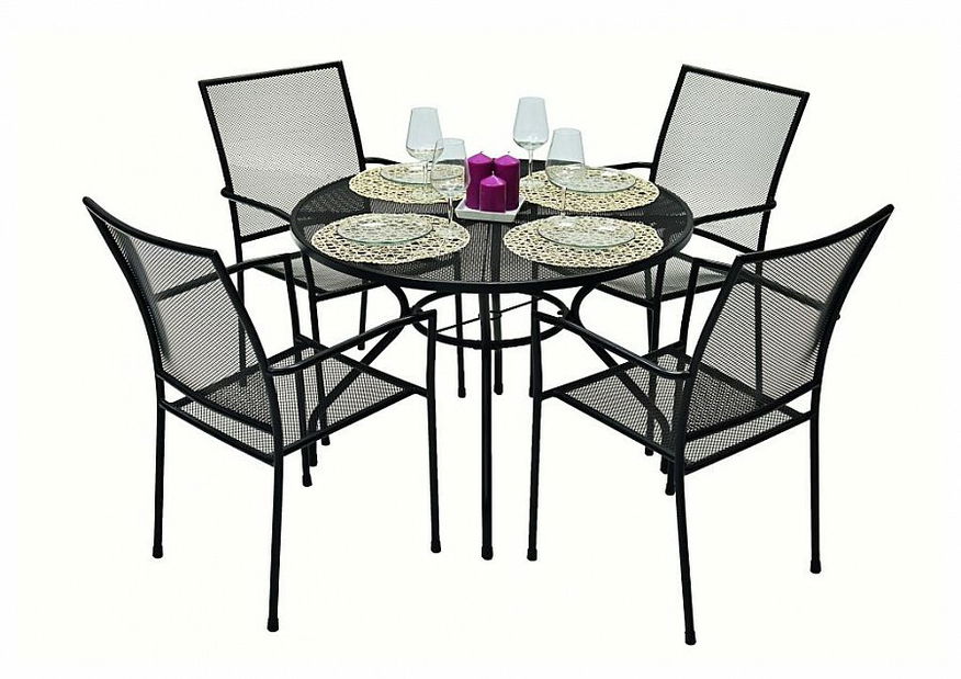 Záhradný nábytok Tampa 1+4 (kov)