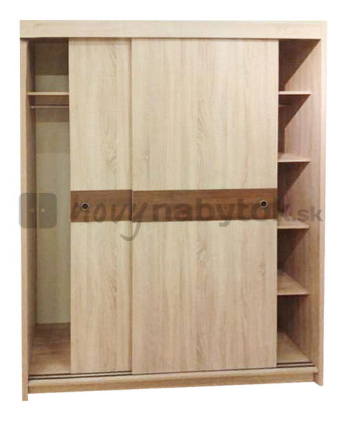 Šatníková skriňa BRW Oren SZF160