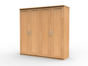 Ormar za garderobu od punog drveta Uni4 DDDD