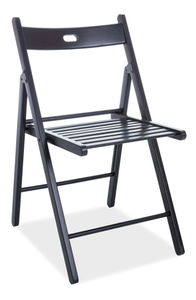 Scaun de sufragerie Stefani (Negru + Negru)