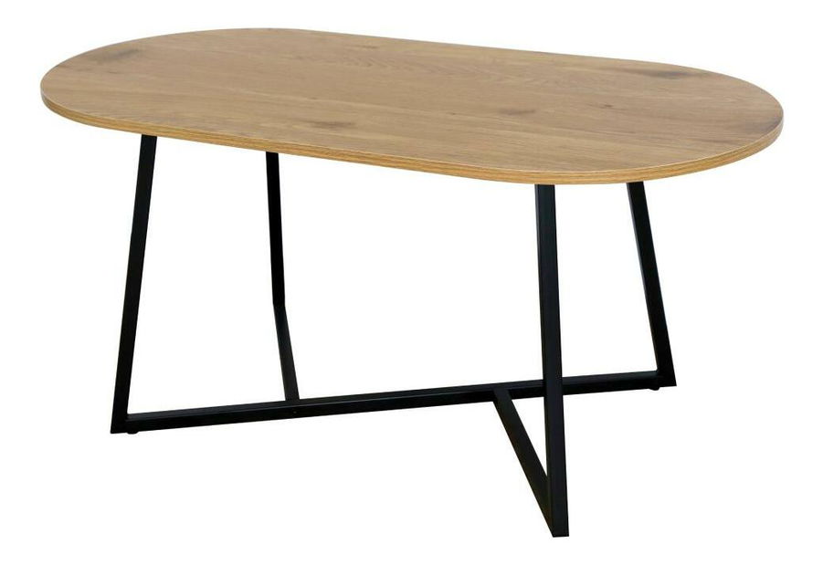 Măsuță cafea Free (stejar + negru)