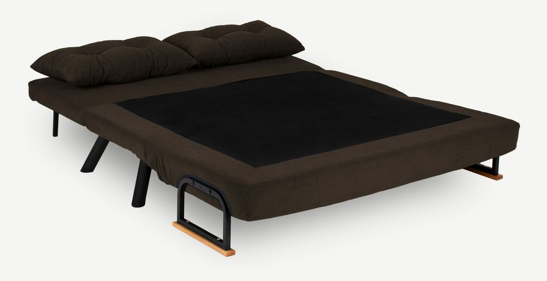 Kanapé futon Sandy (barna)