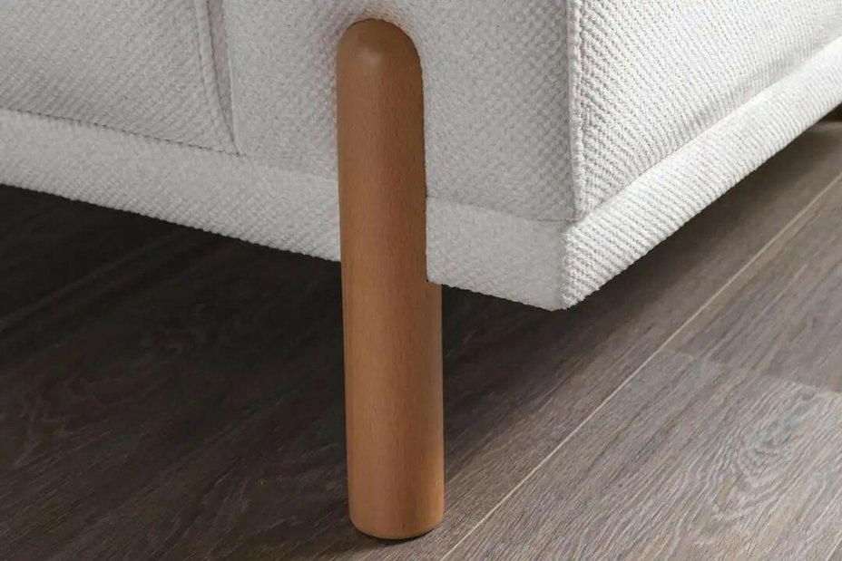Canapea extensibilă Clasy (crem)
