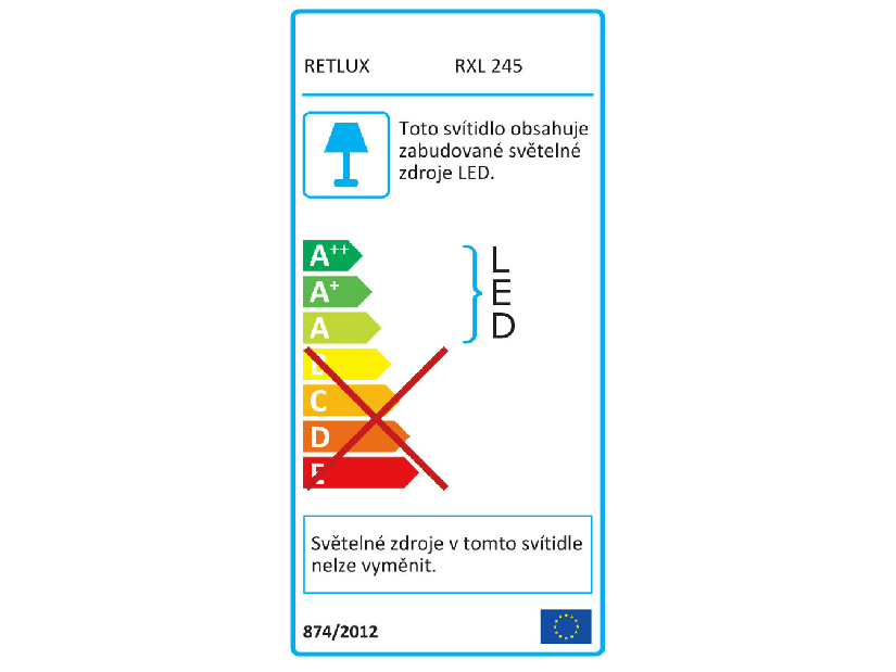 Vianočné osvetlenie sob a sane Retlux RXL 245