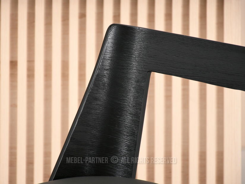 Stolica Horch (grafit + crna)