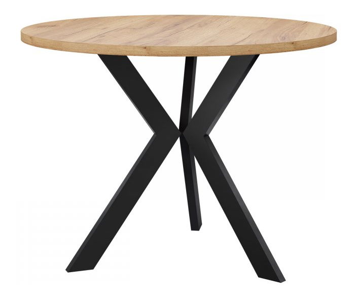 Konferenčný stolík Sotekas M6 (dub zlatý + čierna) 