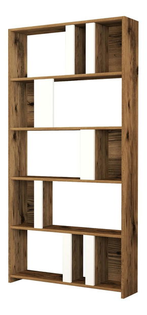 Regal Limba (bijela + orah)