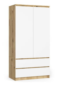 Szekrény Submarino (artisan tölgy + fehér)