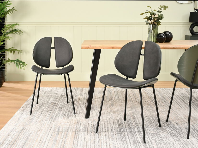 Stolička Tom (zelená + čierna)