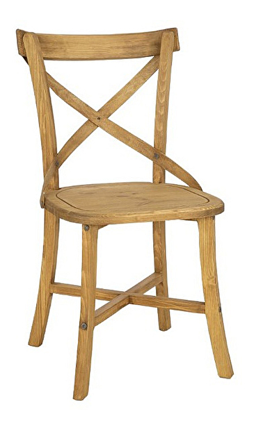 Jedálenská stolička Lazaro (medovohnedá + medovohnedá)
