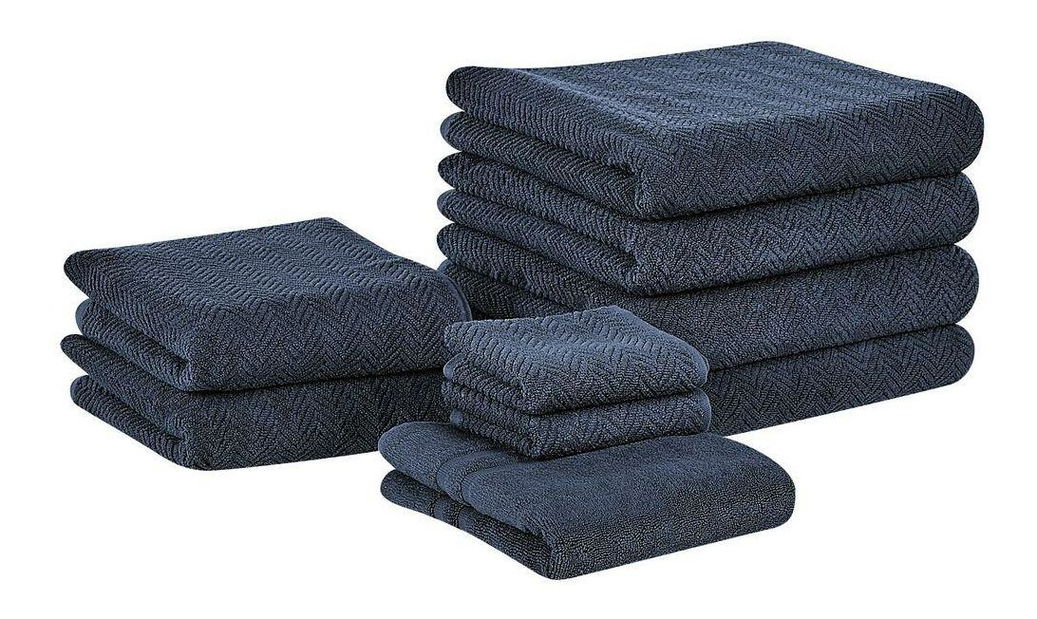 Sada 9 ks uterákov Mitia (modrá)