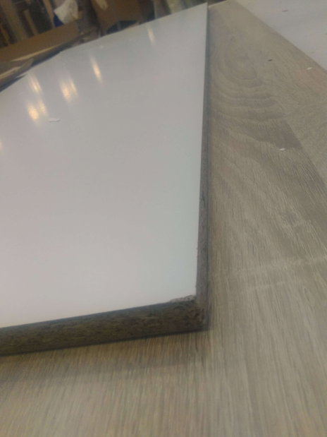 Barový stolík Matioso 1 (dub sonoma + biela) *bazár