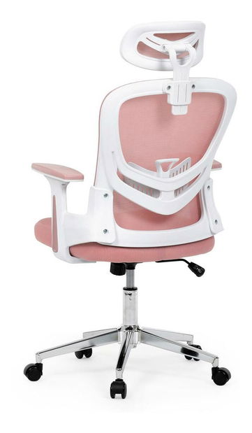 Kancelárske kreslo Kralmen (ružová)