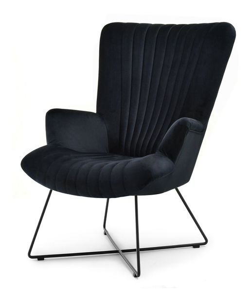 Fotoliu relax Nuttshell (negru)