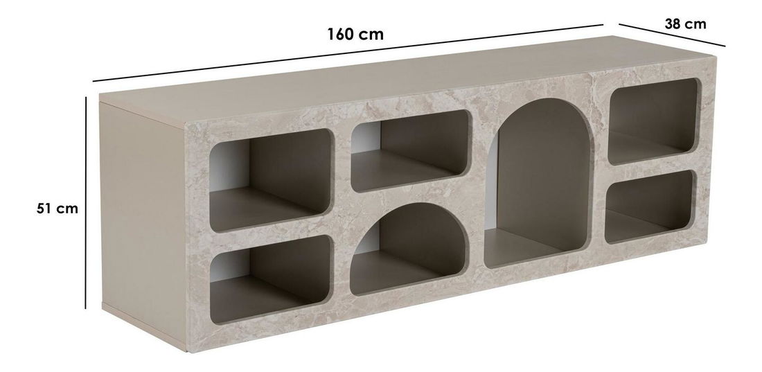 Raft Lotos 160 (Travertin + Nisipiu) 