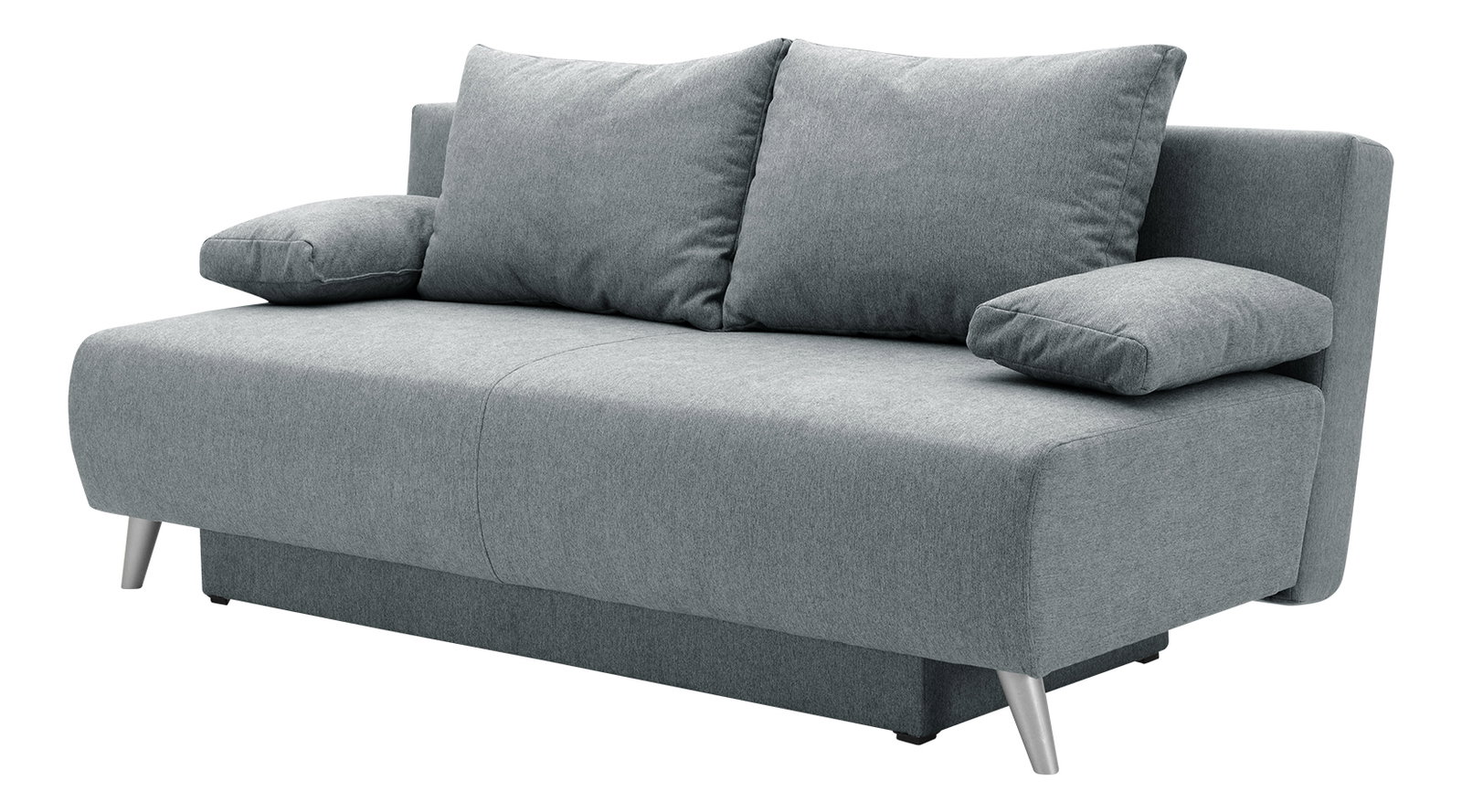 Széthúzható kanapé Pelona (szürke) (tárolóhellyel)