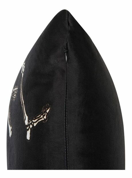 Set 2 buc perne decorative 45 x 45 cm Medvec (negru)